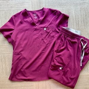 Berry Scrubs Set by Beyond Scrubs